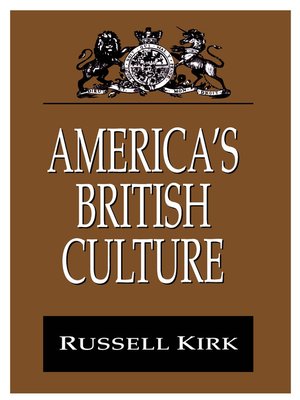 cover image of America's British Culture